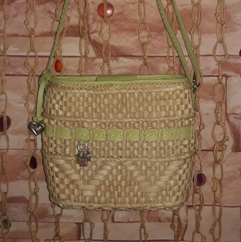 Brighton Straw Handbag Plus Bonus Tote - Picture 2 of 10